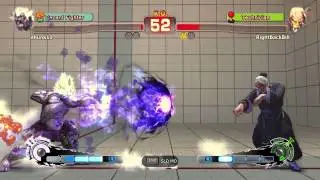 SSFIV AE - dhunk11 (Oni) V's RightBackBill (Gen)