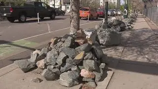 Denver's Department Of Transportation Works On Enforcement Of Fencing & Boulders Blocking Right-Of-W