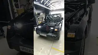 Ceramic 10 H Coating on Mahindra Thar | Lords of Detailing | #thar #mahindra #automobile #trending