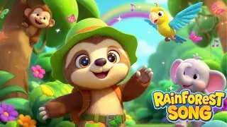 Rainforest Song | Educational Kids' Song | Kid's Song | Kidsjourney