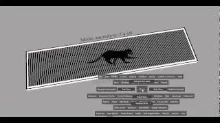 Moir&eacute; animation RIG in Maya