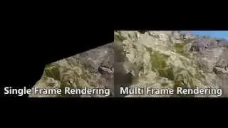 Hyperlapse - Single vs multi frame rendering