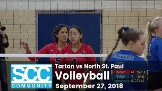Volleyball - Tartan vs North St. Paul - 9/27/18