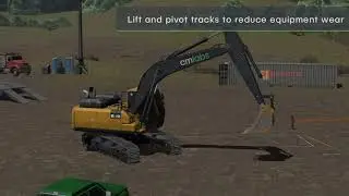 Excavator Advanced Operator Technique | Pivot Turn | CM Labs Simulations