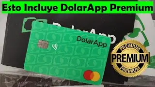 Contrat&eacute; La Membres&iacute;a #DOLARAPP #Premium | Estos Son Sus Beneficios | Tarjeta De Cr&eacute;dito En D&oacute;lares