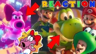BIRDO'S ACTUALLY HERE!!! YOSHI LOOKS AWESOME!!! | The Super Mario Galaxy Movie Direct REACTION
