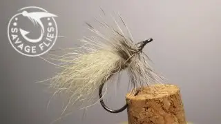 I LOVE this Caddis Dry Fly (Snowshoe Hare's Foot)