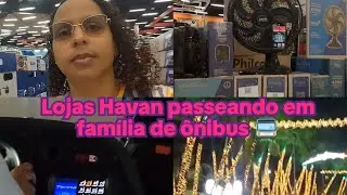 Mostrando a loja havan e passeando pela orla a noite de 🚍