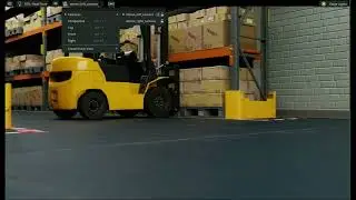 Simulation isaacsim warehouse AMR v0.1