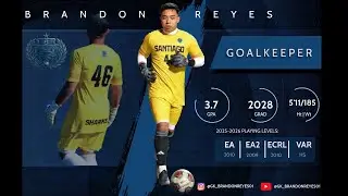 Brandon Reyes | GK | 2028 Grad | College Recruitment Highlights