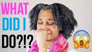 AZTEC CLAY MASK ON 4C NATURAL HAIR | WHAT DID I DO TO MY HAIR?!