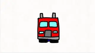 truck/battle convoy (optimus prime) transformers