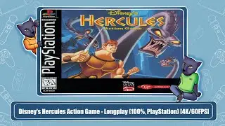 Disney's Hercules Action Game - Longplay (100%, PlayStation) [4K/60FPS]