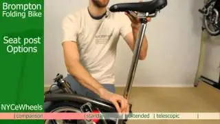 Brompton folding bike - Seat posts