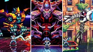 Steel Assault - All Bosses/Boss Fights + True Ending | 𝒩𝑜 𝒟𝒶𝓂𝒶𝑔𝑒