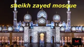 Sheikh zayed grand mosque abu dhabi, UAE