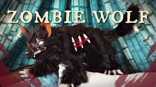 Подвижный зомби-волк || Учебник по ArtDoll