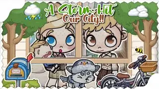 A Storm Hit Our City! 🏡⛈️ | Avatar World | Pazu