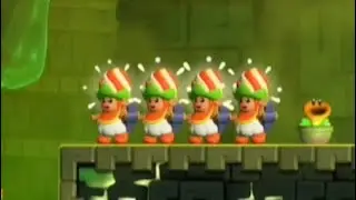 Super Mario Bros Wonder - Operation Poplin Rescue Secret Exit  #shorts