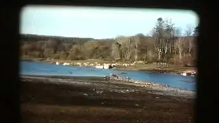 Burrator Reservoir drought 1978 - Dartmoor Devon - Plymouth Polytechnic