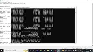 How to Take complete backup of entire database in oracle