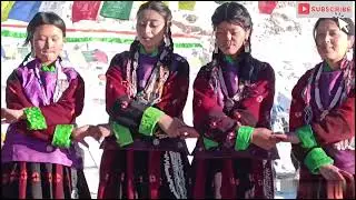ZANSKAR WINTER FESTIVAL CLOSING DAY . PERFORMANCE BY PIPITING GROUP AT MUSKI CHUMIC.#zanskar#ladakh