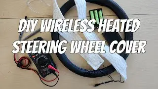 4. DIY wireless heated steering wheel cover v2