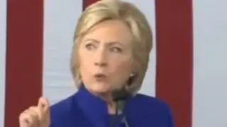 Hillary Clinton's strange eye movement during Orlando speech