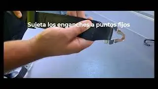 Instalación de anclajes en  autobús para PMR (sillas de ruedas); Q'STRAINT