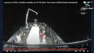 AO VIVO- Lan&ccedil;amento do sat&eacute;lite meteorol&oacute;gico JPSS-2 e demonstra&ccedil;&atilde;o t&eacute;cnica LOFTID Mars #0072