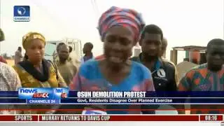 Osun Demolition Protest: Residents Accuse Development Authority Of Bias