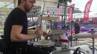 Rauno Pella Drum Cam - Get your freak On (Live in Tallinn - Iron Man 2020)