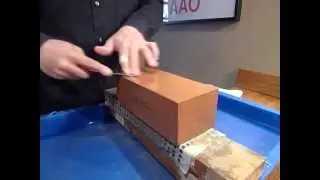 How to Sharpen a 50/50 Knife by Chubo Knives
