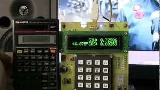 Using CORDIC To Calculate Sine & Cosine On 8bit AVR (ATMega88)