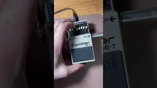 Boss EQ GE7. Modded. No noise now.