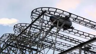 Wild Chipmunk Coaster is Crazy Scary Fun!  Lakeside Amusement Park