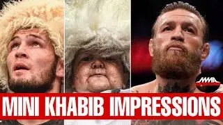Mini Khabib&rsquo;s (Hasbulla) Conor McGregor and Khabib Nurmagomedov Impressions are Perfect!
