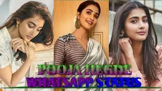 #POOJA_HEGDE #WHATSAPP #STATUS #BUTTABOMMA #GIRL BEAST #HEROINE #BEAUTIFUL ❤️ #ACTRESS #KATHI_BGM