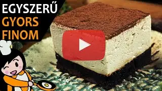 Chococcino szelet - Recept Videók
