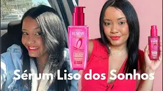 S&Eacute;RUM LISO DOS SONHOS L&rsquo;OR&Eacute;AL PARIS - EFEITO LISO BOTOX SEM QU&Iacute;MICA