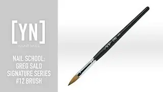New Young Nails Greg Salo Signature Series #12 Brush