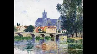 William Lamb Picknell (1853-1897)-An American painter of landscapes, coastal views & figure genres.