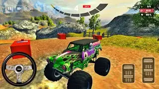 Monster Truck Offroad Track - Steel Titans Driving - Android Gameplay