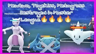Mewtwo, Metagross, Togekiss team destroyed in Pok&eacute;mon GO Master League 🔥🔥🔥🔥