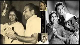 Mohd. Rafi & Asha Bhosle - Taxi Stand (1958) - 'aana hai to chaley aao'