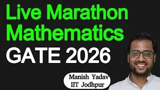 GATE Complete Maths Revision with Concepts & PYQs #gate2026 #IIT #PYQ #PSU