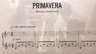 Primavera by Ludovico Einaudi with backing ensemble