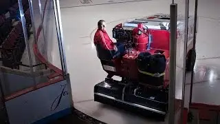 BU Hockey's Zamboni Driver