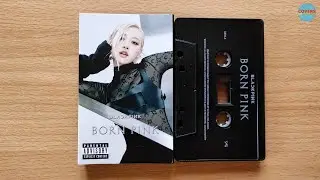 BLACKPINK - Born Pink / limited edition pink Ros&eacute; cover cassette unboxing /
