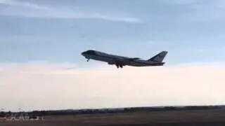 Air Force One Departing Columbia (KCAE) - 3/6/15